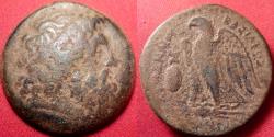 Ancient Coins - PTOLEMY II PHILADELPHOS AE 28mm diobol. Alexandria, 280-260 BC.