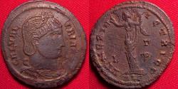Ancient Coins - GALERIA VALERIA AE follis. Venus standing, holding apple. Alexandria mint.