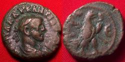 Ancient Coins - DIOCLETIAN AE tetradrachm. Alexandria. Eagle standing, holding palm & wreath