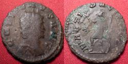 Ancient Coins - GALLIENUS AE antoninianus. MARTI PACIFERO, Mars standing, holding branch.