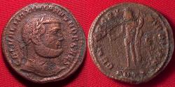 Ancient Coins - GALERIUS CAESAR AE large follis. Antioch. GENIO POPULI ROMANI