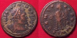 Ancient Coins - LICINIUS I AE follis. Londinium mint, 313-314 AD. GENIO POP ROM.