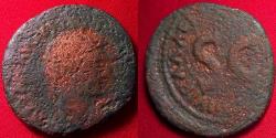 Ancient Coins - AUGUSTUS AE as, Moneyer's series, legend around SC