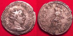 Ancient Coins - GORDIAN III AR silver antoninianus. Fortuna Redux, Fortuna seated.