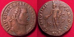 Ancient Coins - LICINIUS I AE follis. Alexandria. GENIO IMPERATORIS. 6.7 grams.