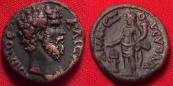 Ancient Coins - AELIUS CAESAR AR billon tetradrachm. Alexandria, Aug-Dec 137 AD. Homonoia standing left