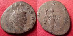 Ancient Coins - GALLIENUS AE antoninianus. PAX AVG, sole reign, 263 AD. Rome mint.