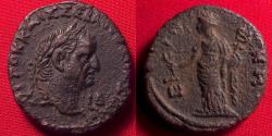 Ancient Coins - VESPASIAN AR silver tetradrachm. Eirene holding branch and caduceus. Alexandria