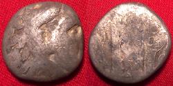 Ancient Coins - KALLATIS, MOESIA AR silver hemidrachm. 3rd-2nd century BC. Herakles / Grain ear, club & bowcase. Scarce.