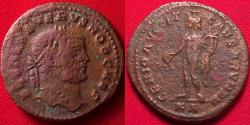 Ancient Coins - SEVERUS II CAESAR AE follis. 12 grams! Genius standing, holding patera & cornucopia. Cyzicus