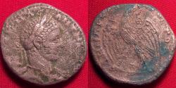 Ancient Coins - ELAGABALUS AR silver tetradrachm, struck at Antioch. Eagle standing.