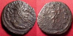 Ancient Coins - MARIUS AE antoninianus. Colonia mint. SAEC FELICITAS, Felicitas standing
