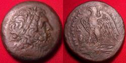 Ancient Coins - PTOLEMY II PHILADELPHOS AE 28mm diobol. 17.5 grams. Alexandria, 280-260 BC.