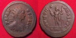 Ancient Coins - PROBUS AE antoninianus. Rome mint, 282 AD. IOVI CONS PROB AVG, Jupiter standing