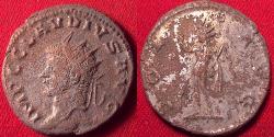 Ancient Coins - CLAUDIUS II GOTHICUS AE antoninianus. SOL AVG. Left facing portrait