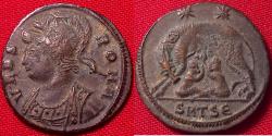 Ancient Coins - URBS ROMA commemorative series. City of Rome / She-Wolf suckling twins. Thessalonika mint