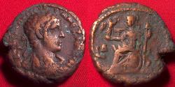 Ancient Coins - SEVERUS ALEXANDER billon tetradrachm. Athena seated left