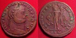 Ancient Coins - DIOCLETIAN AE large follis. Genio Populi Romani, Alexandria mint