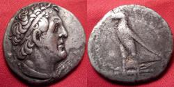 Ancient Coins - PTOLEMY I SOTER AR silver tetradrachm. 288-287 BC. 'Delta Master' portrait, first portrait of one of Alexander's successors.