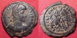 Ancient Coins - CONSTANTIUS II AE centenionalis. Heraclea mint. FEL TEMP REPARATIO, soldier spearing fallen horseman.