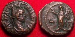 Ancient Coins - MAXIMIANUS AE tetradrachm. Alexandria. Homonoia standing left