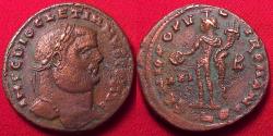 Ancient Coins - DIOCLETIAN AE large follis. Genio Populi Romani, Alexandria mint