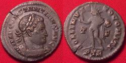 Ancient Coins - CONSTANTINE I THE GREAT AE follis. 5 grams! SOLI INVICTO COMITI, Trier mint.