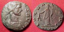 Ancient Coins - PROVINCIAL IMITATIVE, after the style of Probus or Tacitus. 'Cuqualtas' standing left. Interesting.