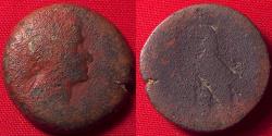 Ancient Coins - CLEOPATRA VII PHILOPATOR, Queen & Pharaoh of Egypt, AE 40 drachmae. Eagle on thunderbolt, portrait of Cleopatra.