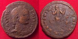 Ancient Coins - GALERIA VALERIA AE follis. Veneri Victrici, Venus standing. Alexandria.