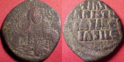 Ancient Coins - Class A2 anonymous follis, struck during the reign of Constantine VIII. 1020-1030 AD