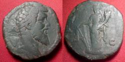 Ancient Coins - DIDIUS JULIANUS AE sestertius. Fortuna standing left, holding rudder on globe & cornucopia