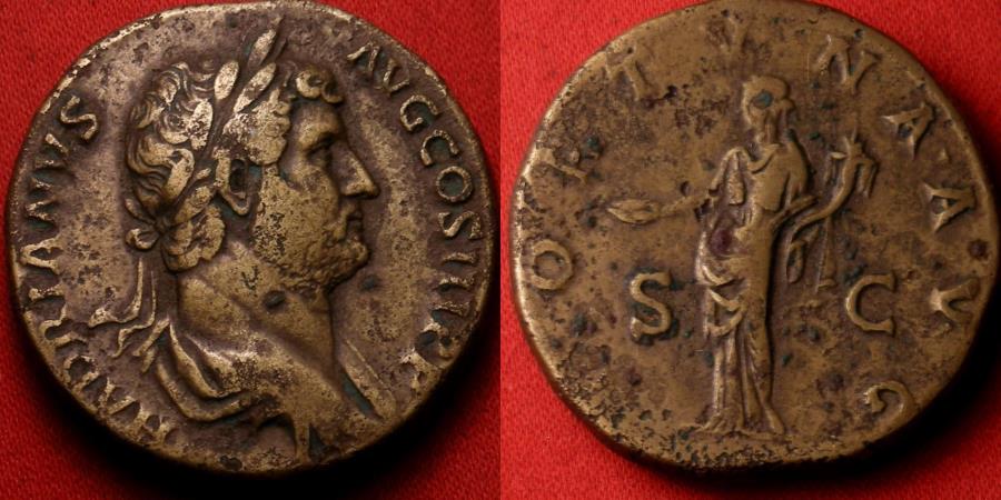 アンティークコイン 硬貨 Ancient Roman AE Sestertius of Emperor Hadrian Rome between  119 121 AD Pieta [] #oof-wr-010349- 激安オフライン販売