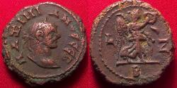 Ancient Coins - MAXIMIANUS AE tetradrachm. 291-292 AD. Nike advancing, B in exergue