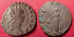 Ancient Coins - GALLIENUS AE antoninianus. Struck at Rome. PAX AETERNA.