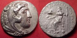 Ancient Coins - ALEXANDER III THE GREAT AR silver tetradrachm. Tarsos, 323-317 BC.