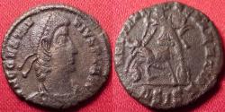 Ancient Coins - CONSTANTIUS II AE 24mm centenionalis. Siscia mint. FEL TEMP REPARATIO, soldier spearing fallen horseman.