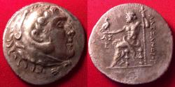 Ancient Coins - ALEXANDER III THE GREAT AR silver tetradrachm. Pamphylia, Aspendos, 210-209 BC