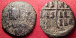 Ancient Coins - CLASS B Anonymous follis. Attributed to Romanus III. Bust of Christ