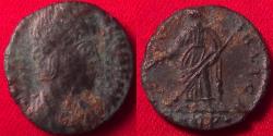 Ancient Coins - HELENA AE4. Struck 337-340, after Constantine's death. PAX PUBLICA
