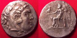 Ancient Coins - ALEXANDER III THE GREAT AR silver tetradrachm. Civic issue, 3rd century BC