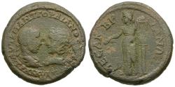 Ancient Coins - Gordian III (AD 238-244) with Tranquillina. Thrace. Mesembria Æ26 / Apollo