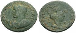 Ancient Coins - Philip II (AD 247-249). Seleucis and Pieria. Antiochia ad Orontem Æ30 / Tyche