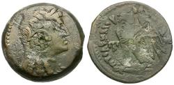 Ancient Coins - Ptolemaic Kings of Egypt. Ptolemy VI Philometor (180-145 BC) Æ28 / Demeter