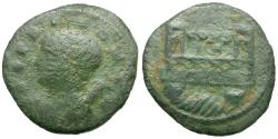 Ancient Coins - Constantine I the Great (AD 306-337). Commemorative Series Æ4 / Milvian Bridge