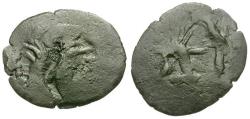 Ancient Coins - Sri Lanka. Indo-Roman Coinage. Imitating Late Roman Bronzes
