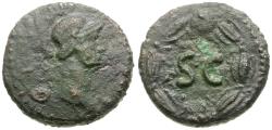 Ancient Coins - Domitian (AD 81-96) Æ Quadrans / SC