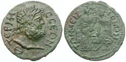 Ancient Coins - Pisidia. Termessos Major. Pseudo-autonomous Æ30 / Tyche Crowned by Nike