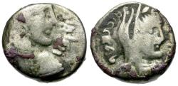 Ancient Coins - Kings of Nabataea. Rabbel II (AD 70-76) with Shuqailat II AR Drachm