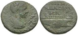 Ancient Coins - Gordian III (AD 238-244). Decapolis. Gadara Æ26 / Galley